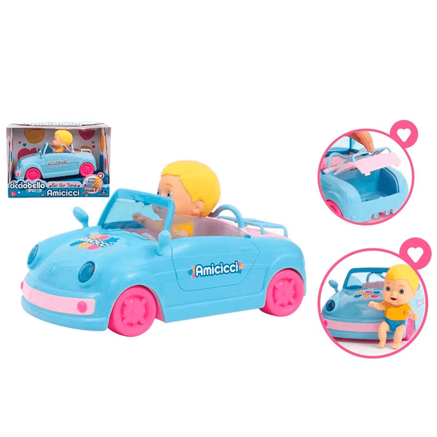 Amicci Car Muñeco Bebé