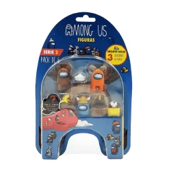 Among Us Serie 2 Pack 5 En Blister Diferentes Modelos