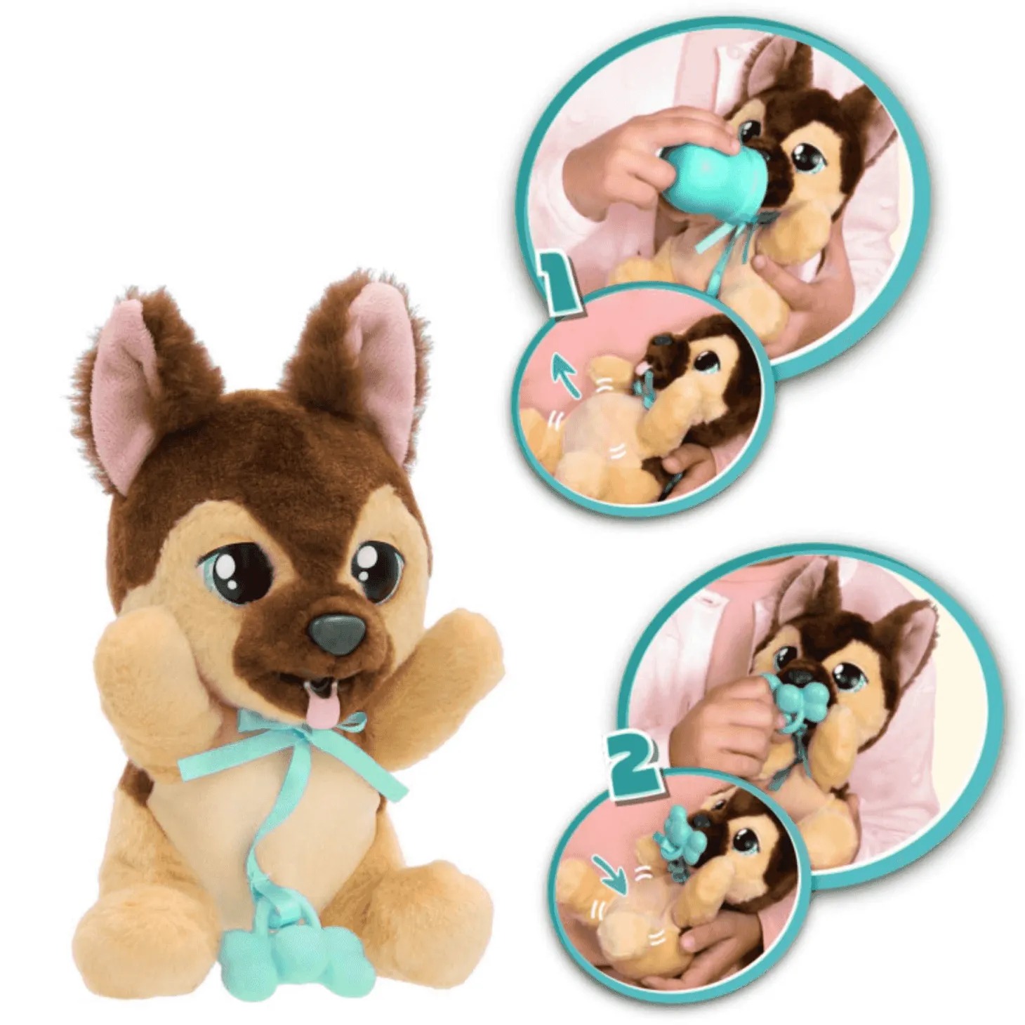 Baby Paws Yummy Peluche Pastor Alemán