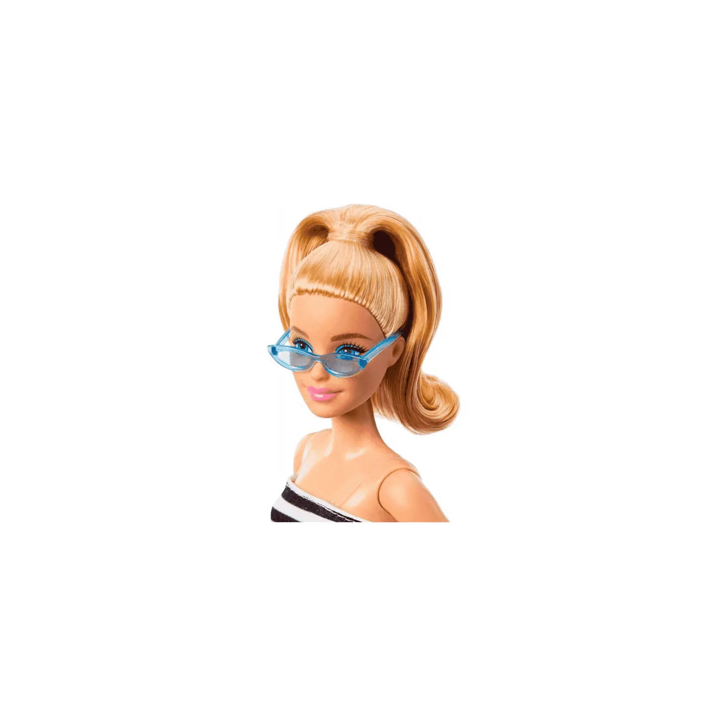 Barbie Fashionista con Top rayas y falda Nº 213