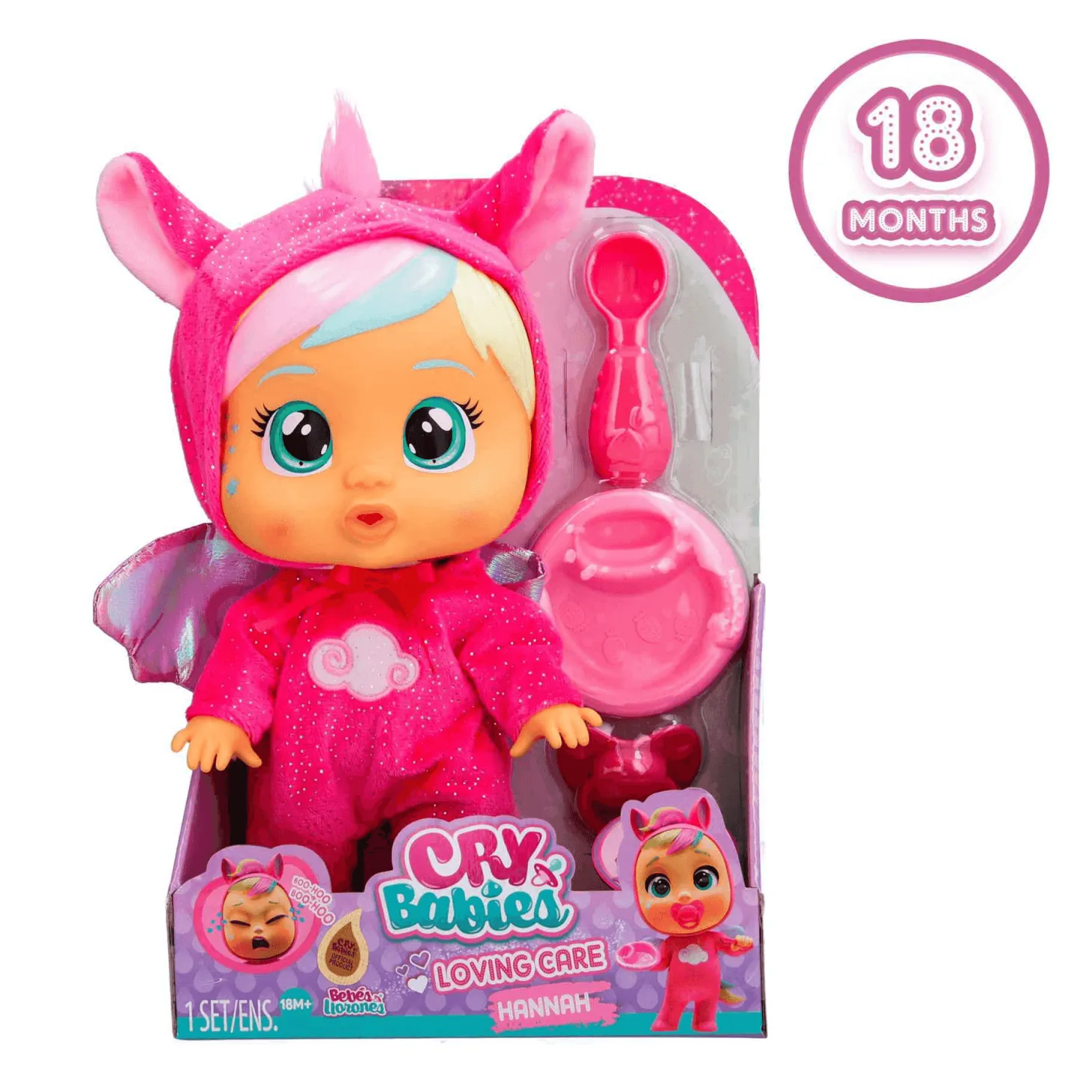 Bebés Llorones Loving Care Fantasy Hannah