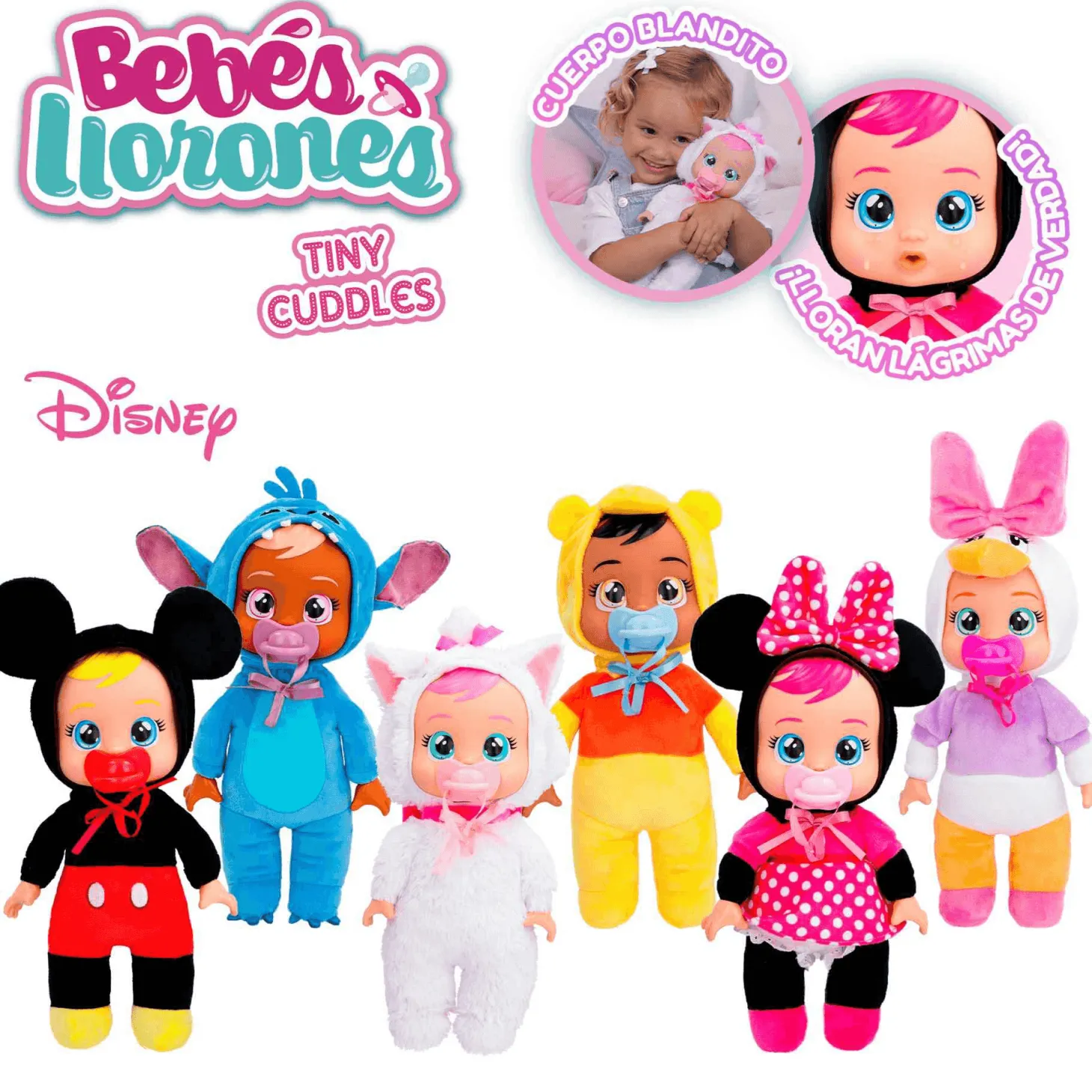 Bebés Llorones Tiny Daisy Disney