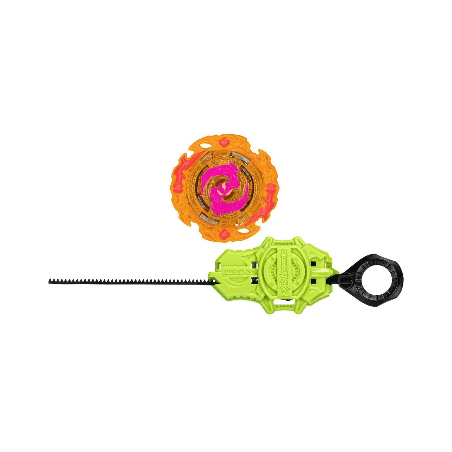 Beyblade Burst Quadstrike - Kit Inicial Con Top Flame Pandora Everlasting P8