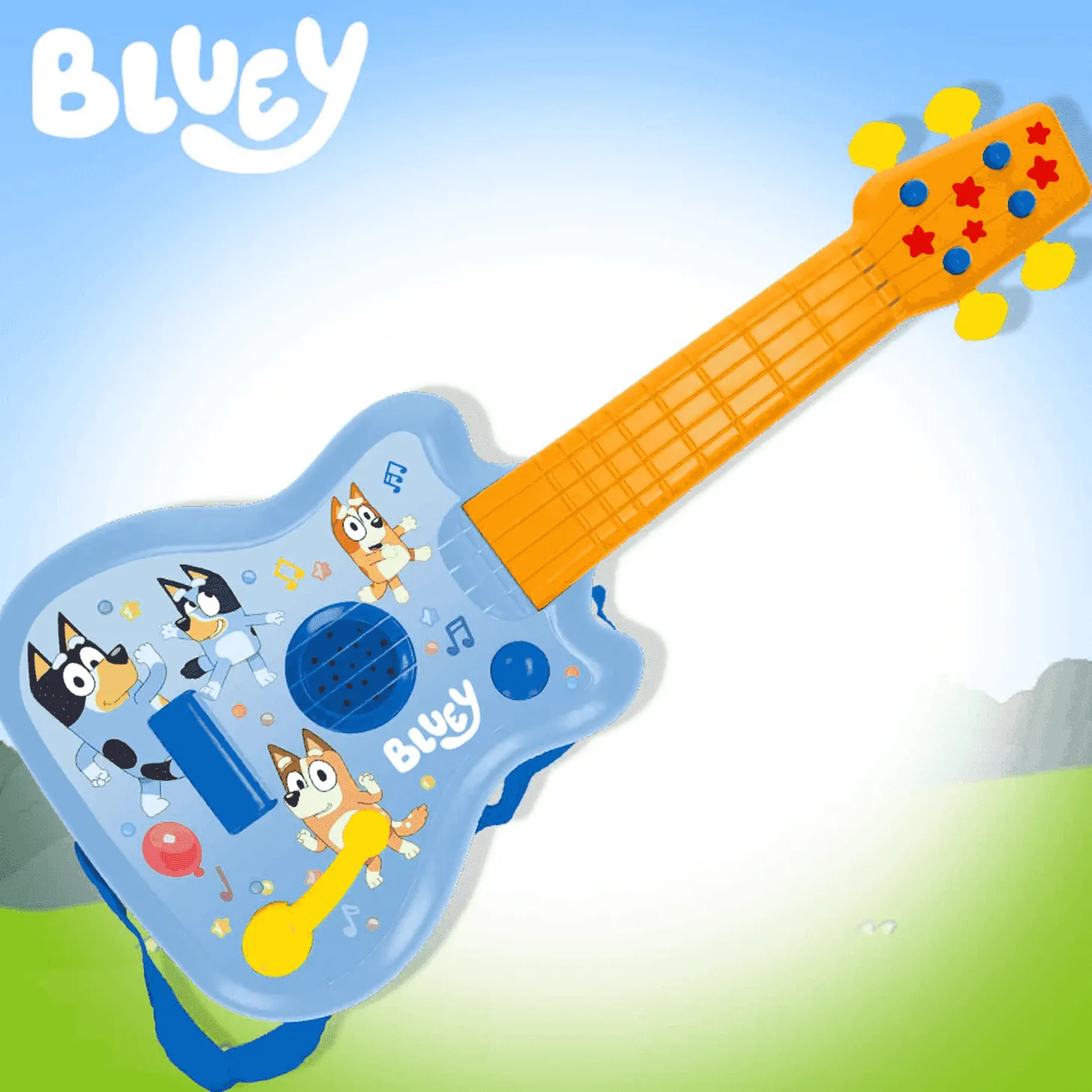 Bluey Guitarra Infantil