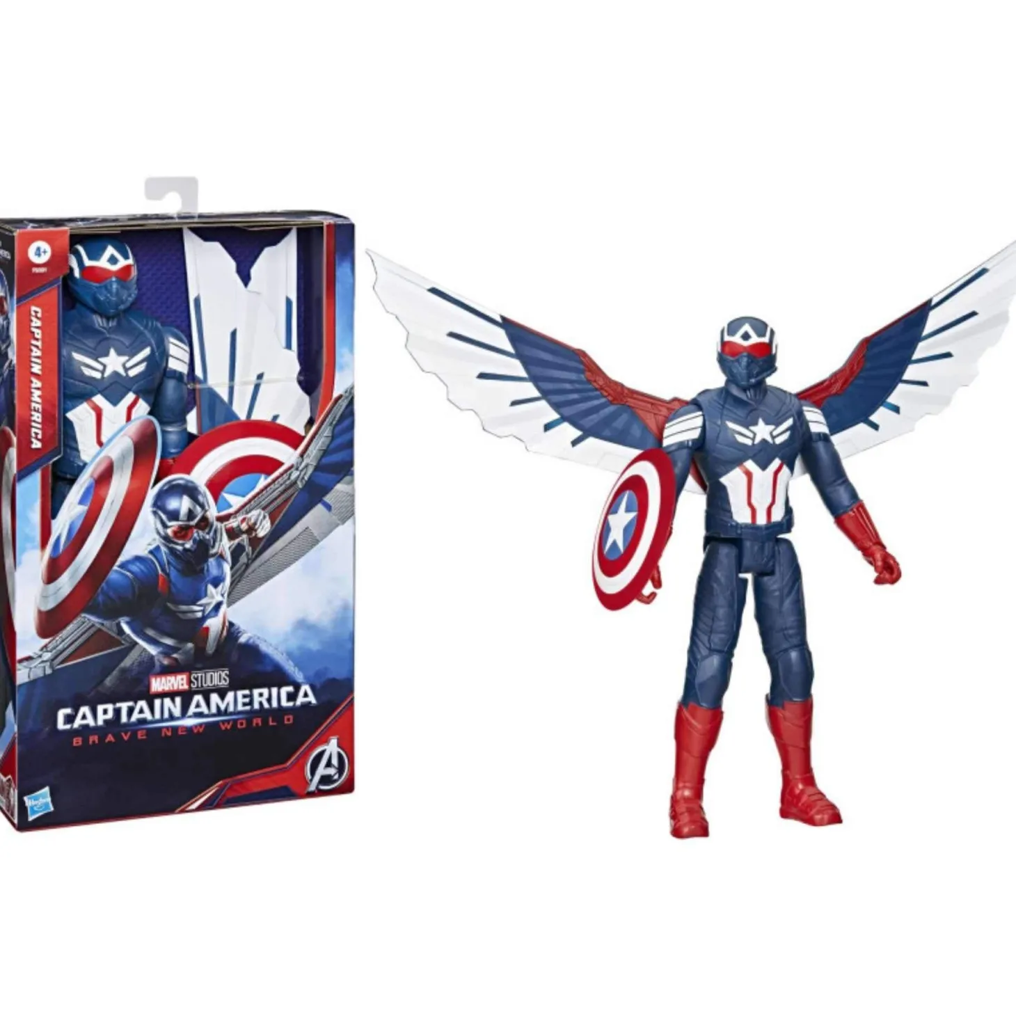 Capitán América Titan Hero Deluxe 30 cm Hasbro