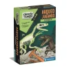Clementoni Arqueojugando Velociraptor fosforescente