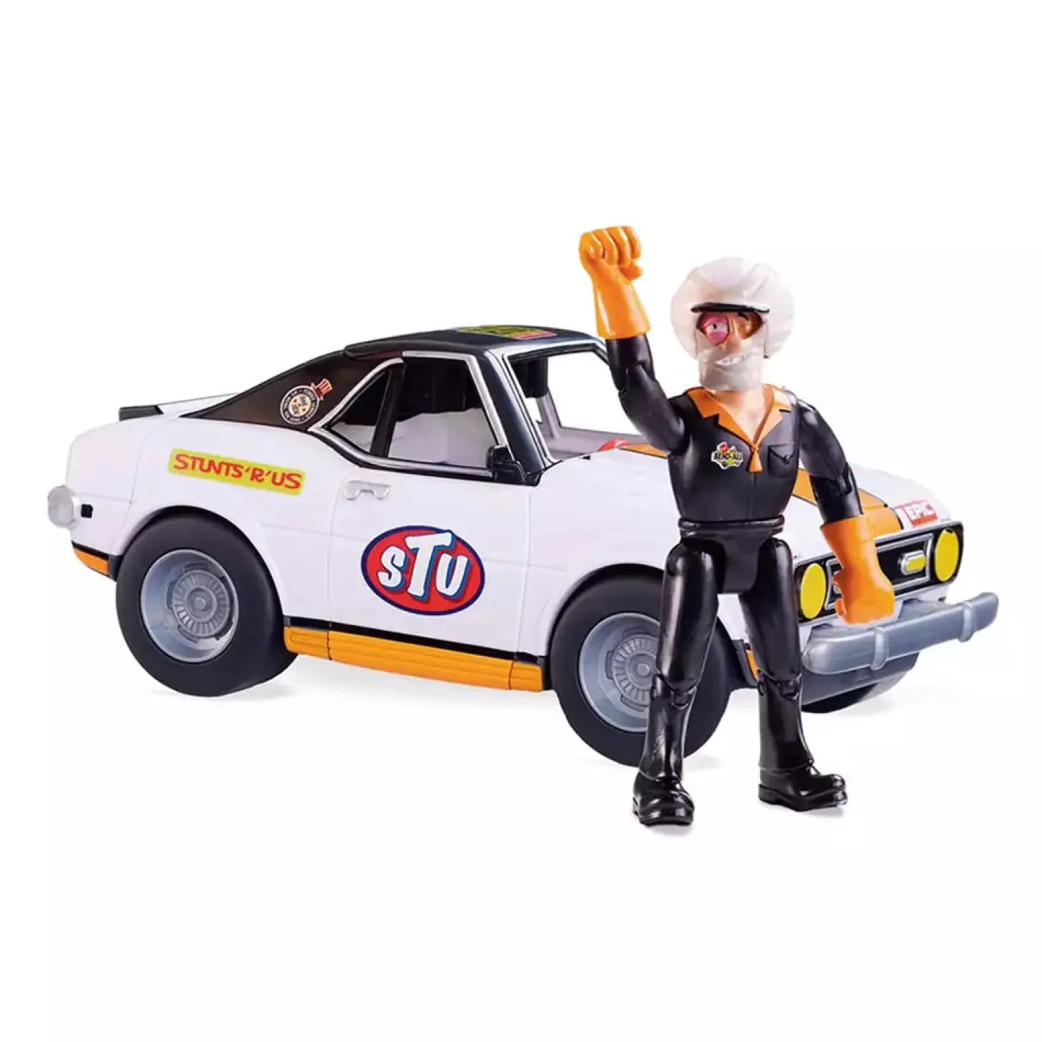 Coche Acrobático Race Ace – Stuntman Stu Bandai