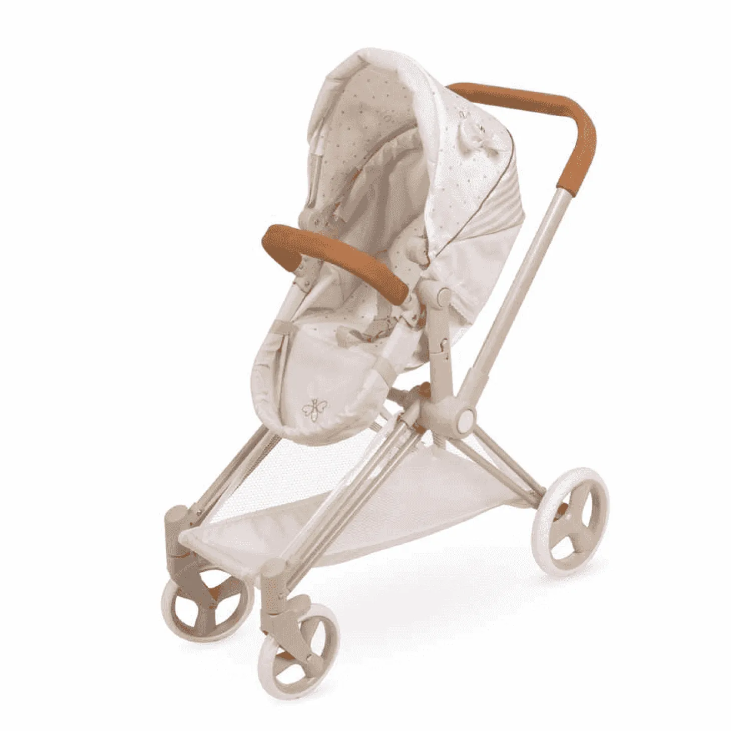 Coche de Muñecas 3x1 Plegable con Capazo y Silla
