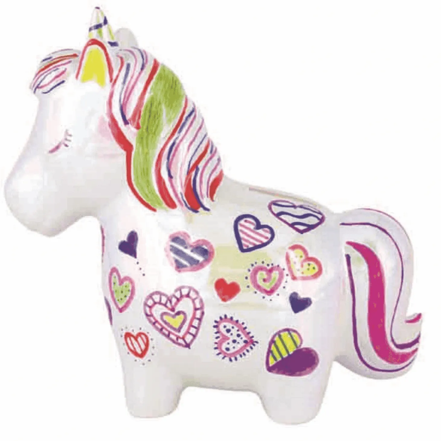 Decora tu Unicornio Hucha