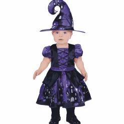 Disfraz Brujita Morada 2-3 años