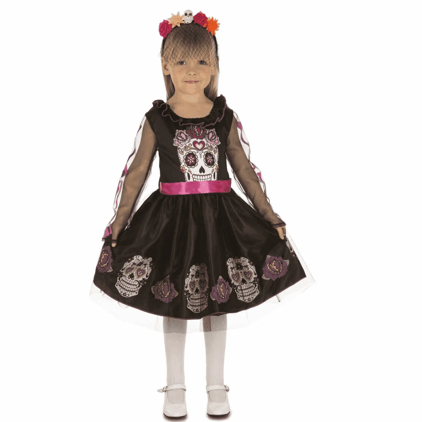 Disfraz de Calaverita 7-9 años infantil