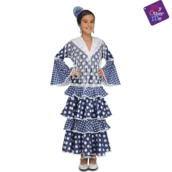 Disfraz de Flamenca alvero 3-4 años infantil