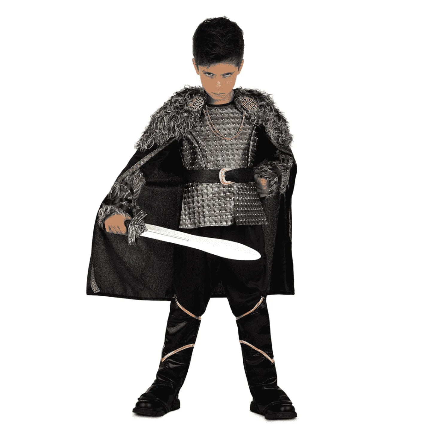Disfraz de Jefe vikingo 10-12 años infantil