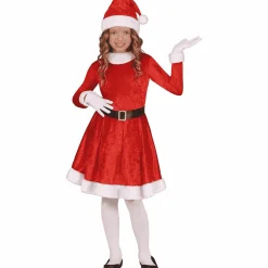 Disfraz de Mamá Noel (Talla 7-9 años)
