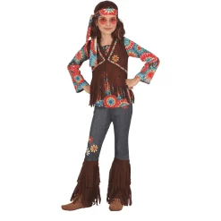 Disfraz Hippie Infantil Talla 7 a 9 años