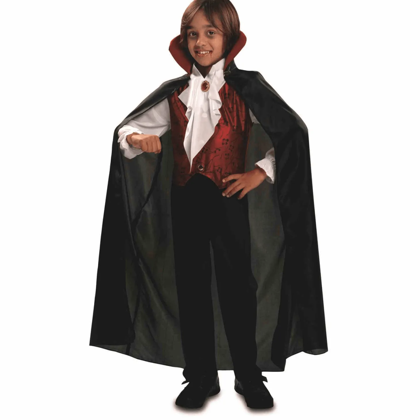 Disfraz Infantil Vampiro Gótico Talla 5 a 6 Años