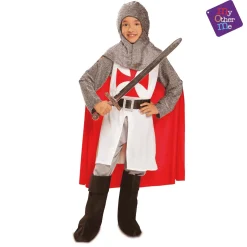 Disfraz de Caballero medieval talla 10-12 años – Ideal para carnaval, fiestas y eventos divertidos