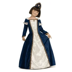 Disfraz de Dama medieval talla 5-6 años – Ideal para carnaval, fiestas y eventos divertidos