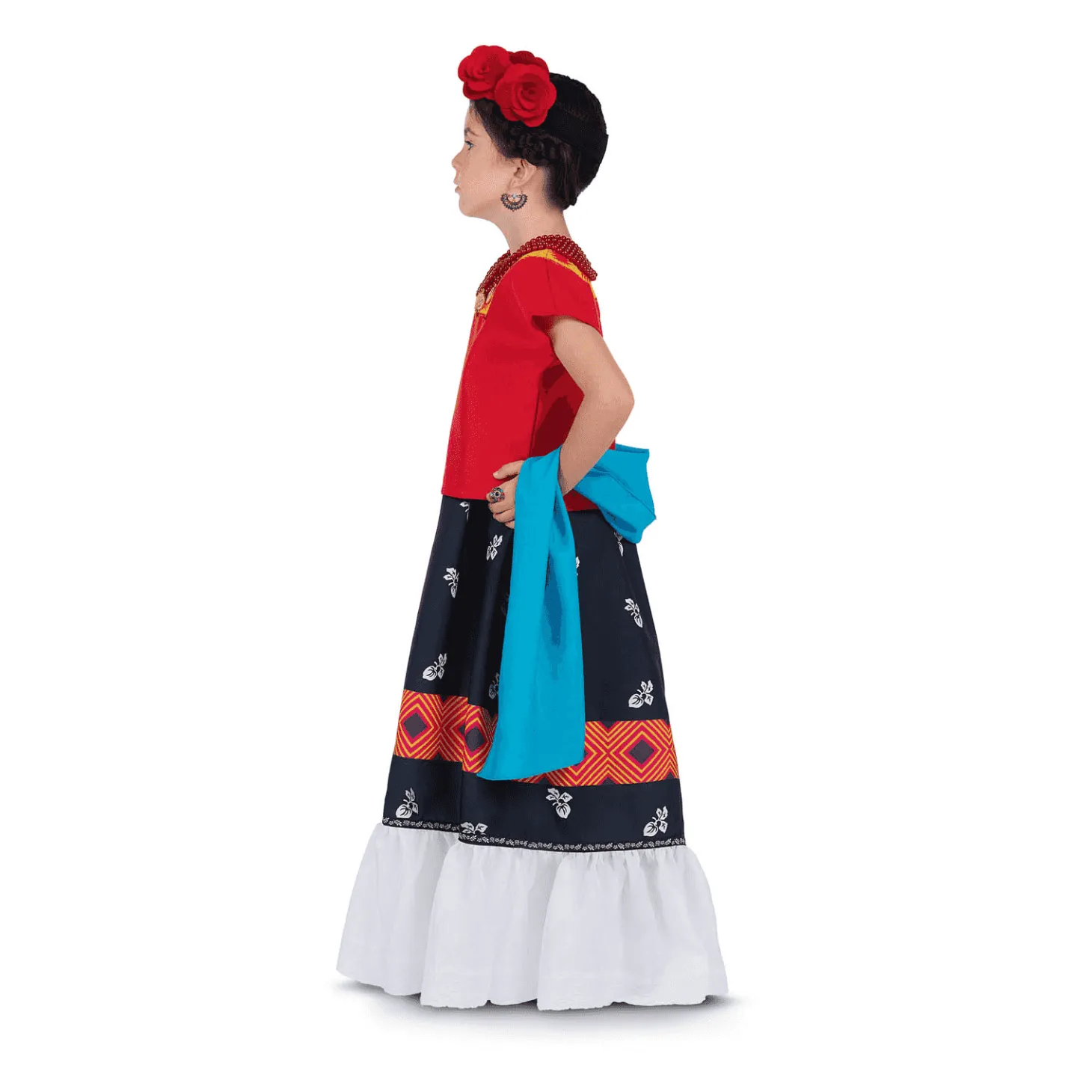 Disfraz de Frida kahlo child 10-12 años infantil