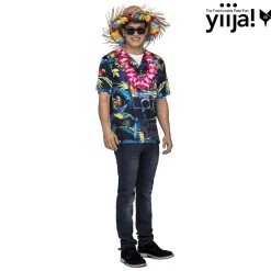 Disfraz de Hawaiian adulto talla S