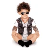 Disfraz de Hell boy bodysuits 6 meses bebé