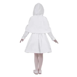 Disfraz de Monada blanca navidad 7-9 años infantil
