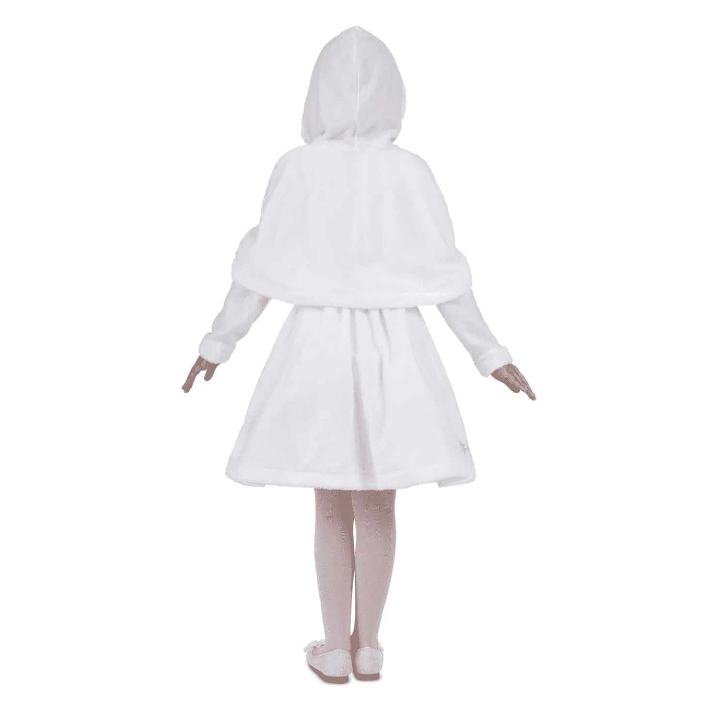 Disfraz de Monada blanca navidad 7-9 años infantil