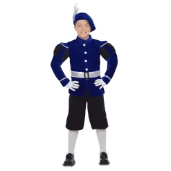 Disfraz de Paje azul 5-6 años infantil