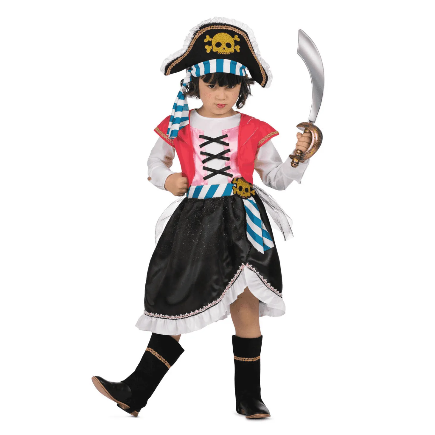 Disfraz de Pirata 3-4 años infantil