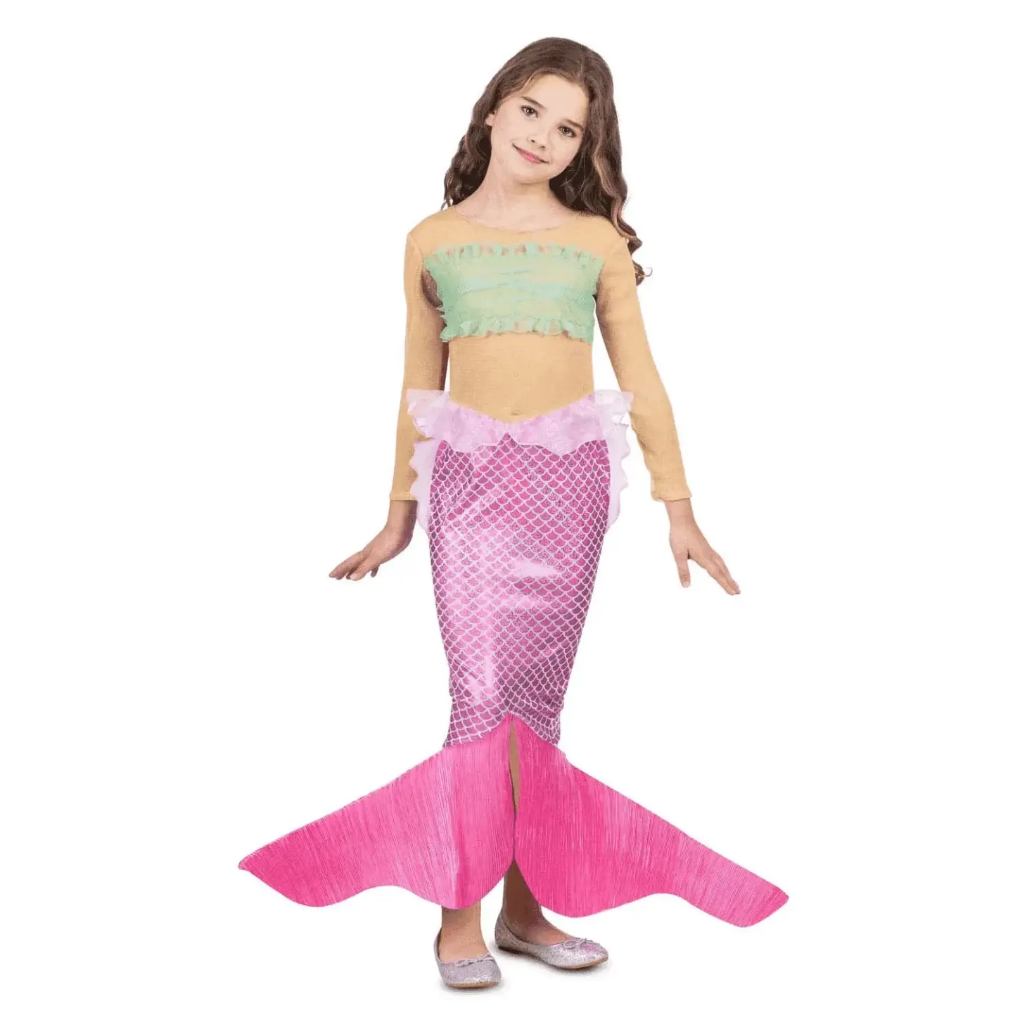 Disfraz de Sirena 7-9 años infantil