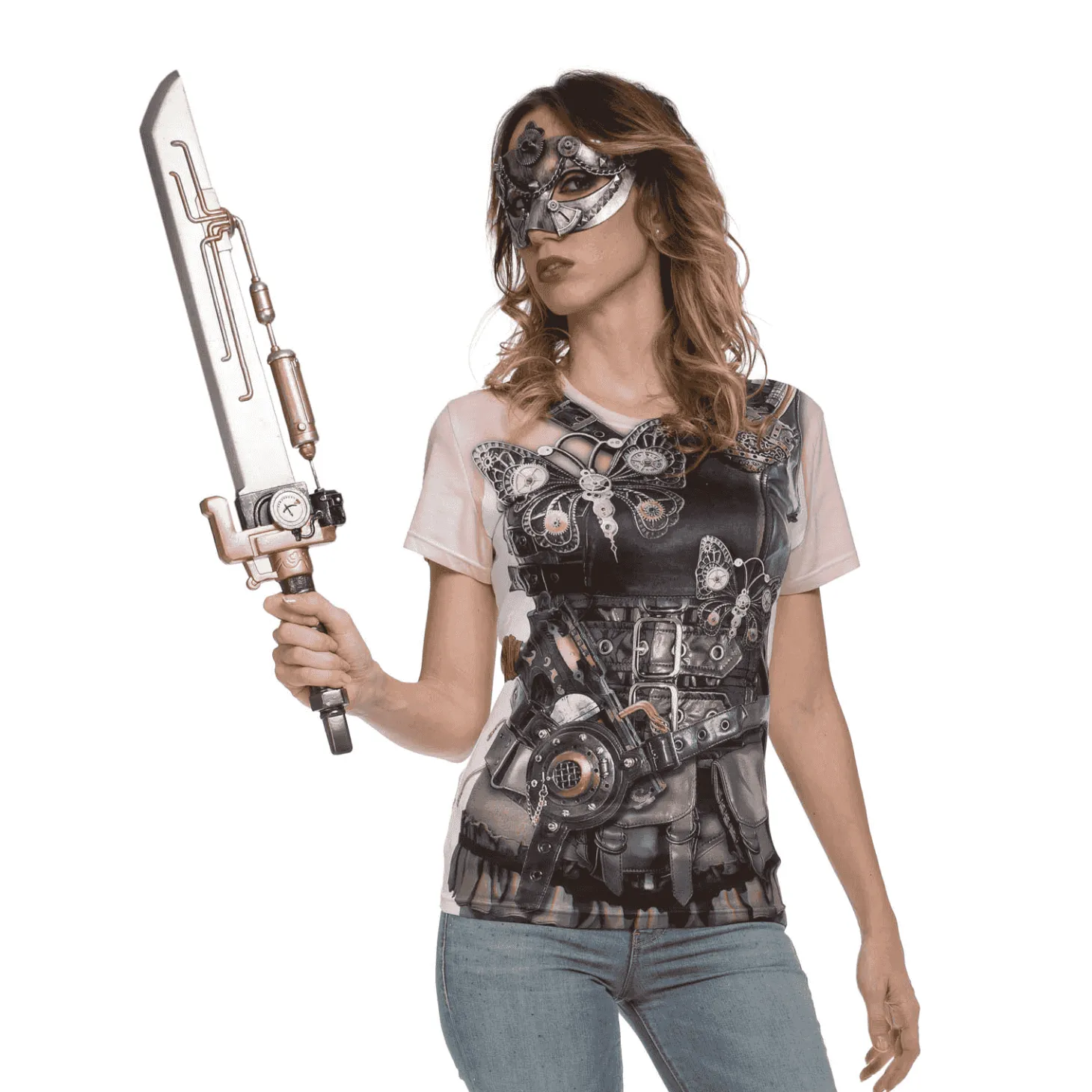 Disfraz de Steampunk lady ml adulto talla ML