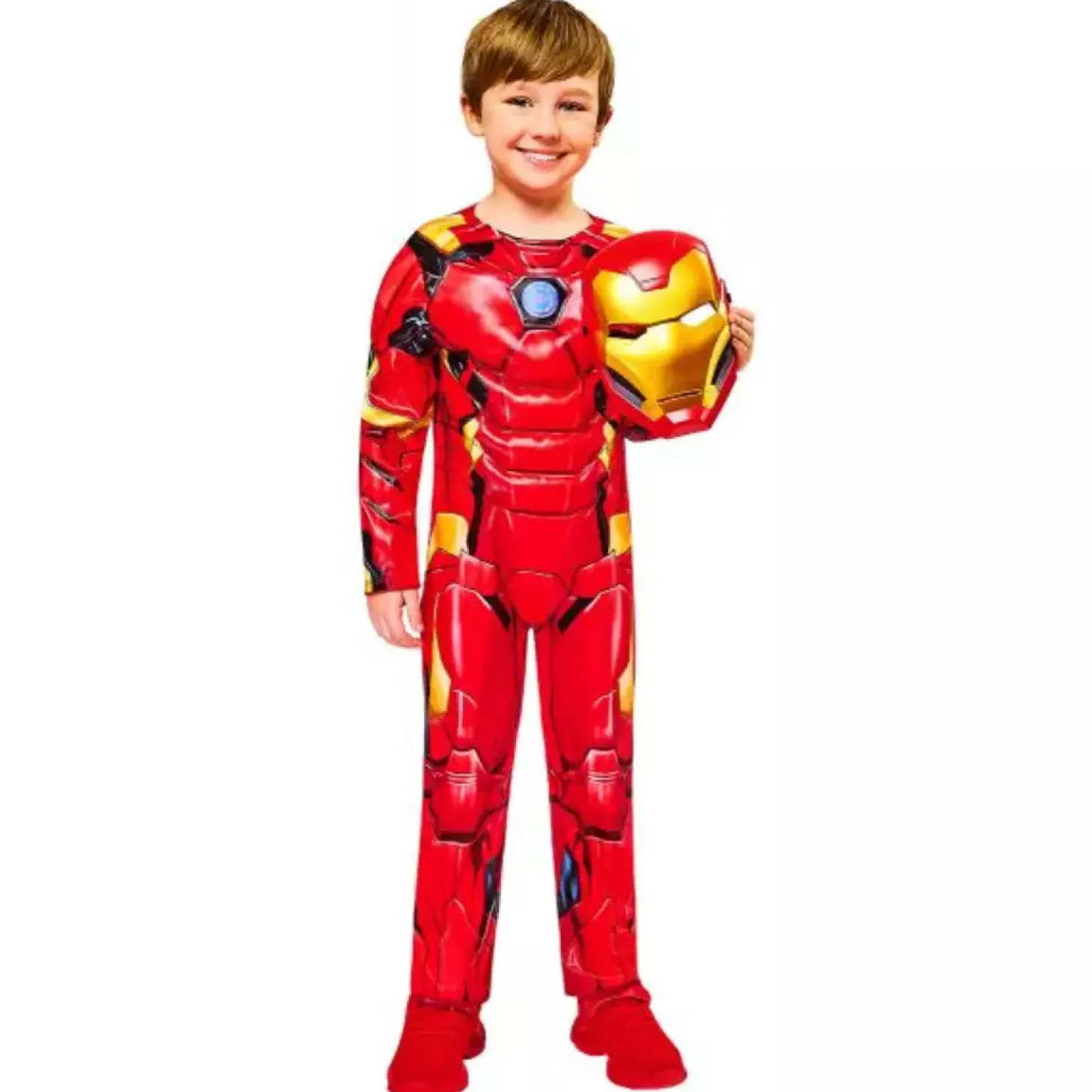 Disfraz Iron Man Black Line 7-8 años