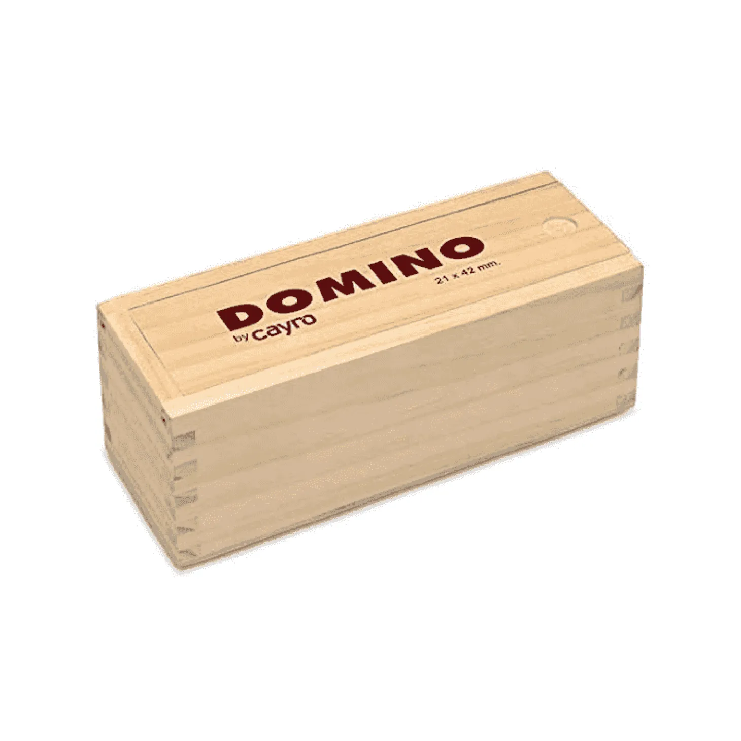 Dominó de Metacrilato en Caja de Madera - Cayro