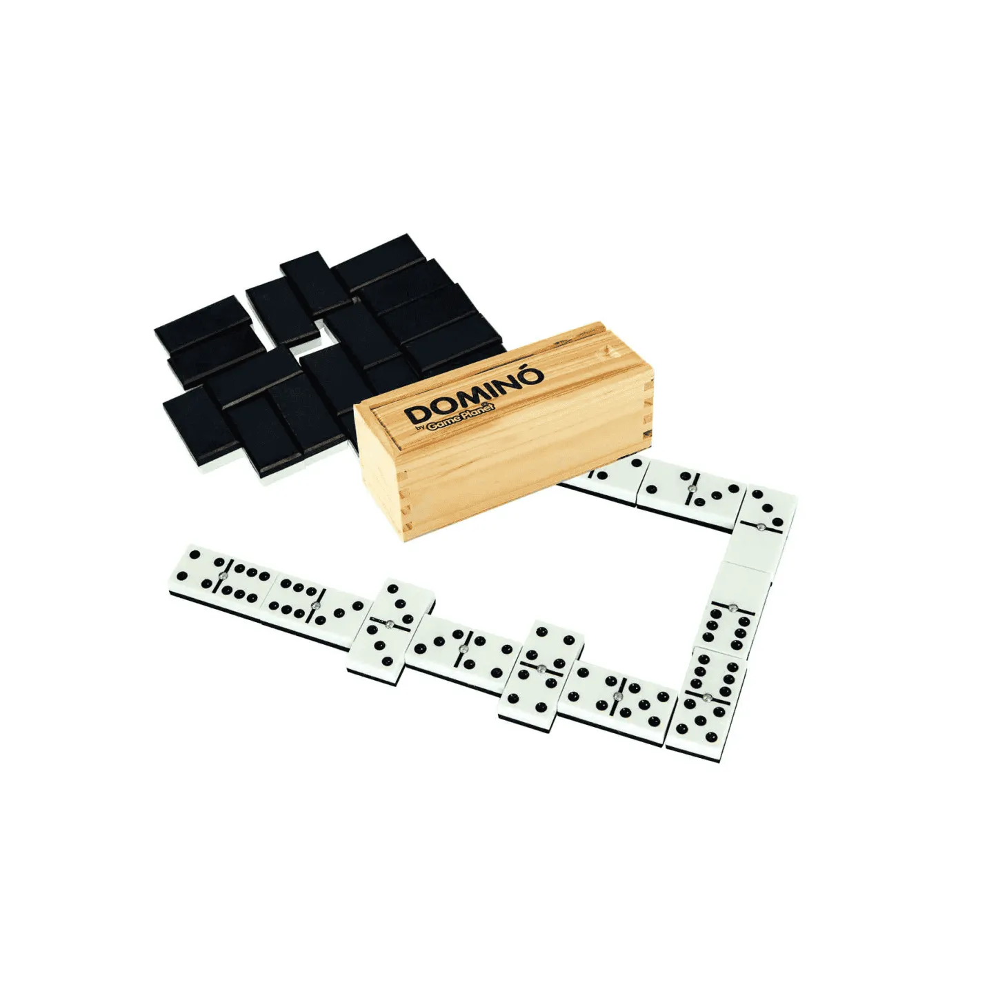 Dominó Caja Madera