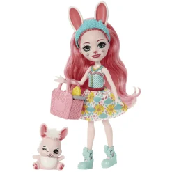 Enchantimals Baby BFFs Bree Bunny Muñeca con mascotas 4 años