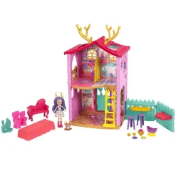 Enchantimals Casa Ciervo con Muñeca Danessa casa de juguete 4 años