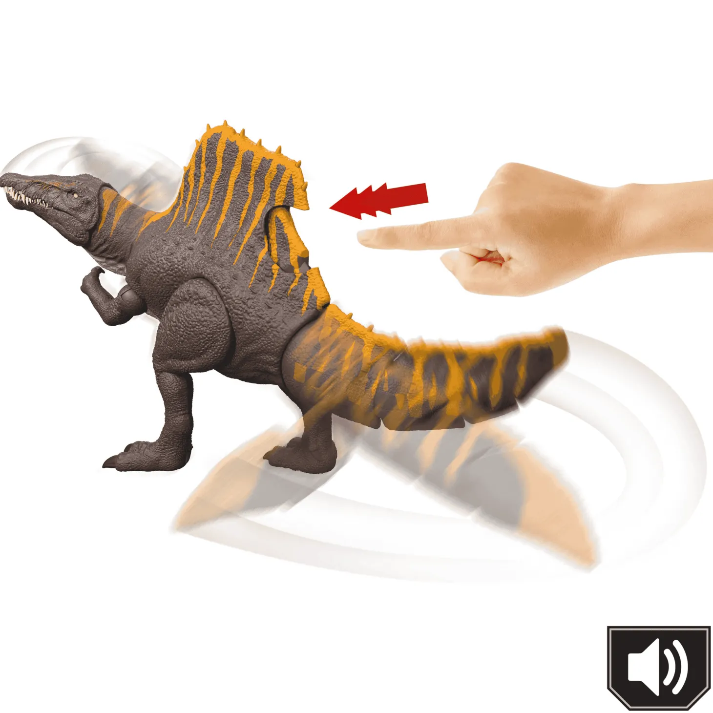 Espinosaurio Cola Destructora – Jurassic World Rebirth