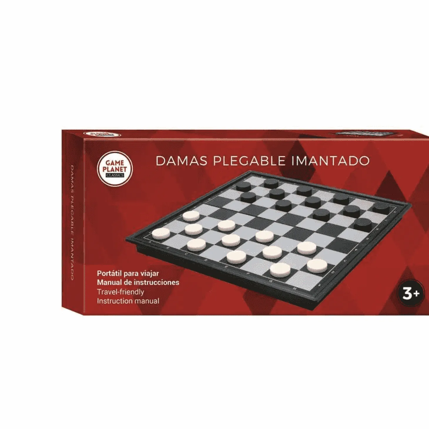 Game Planet Classics | Damas Plegable Imantado