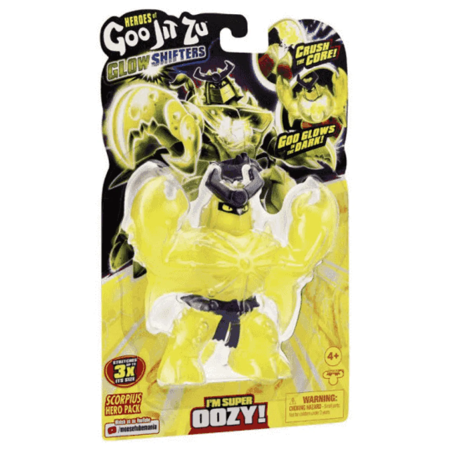 Goo Jit Zu Heroes Glow Shifters Scorpius