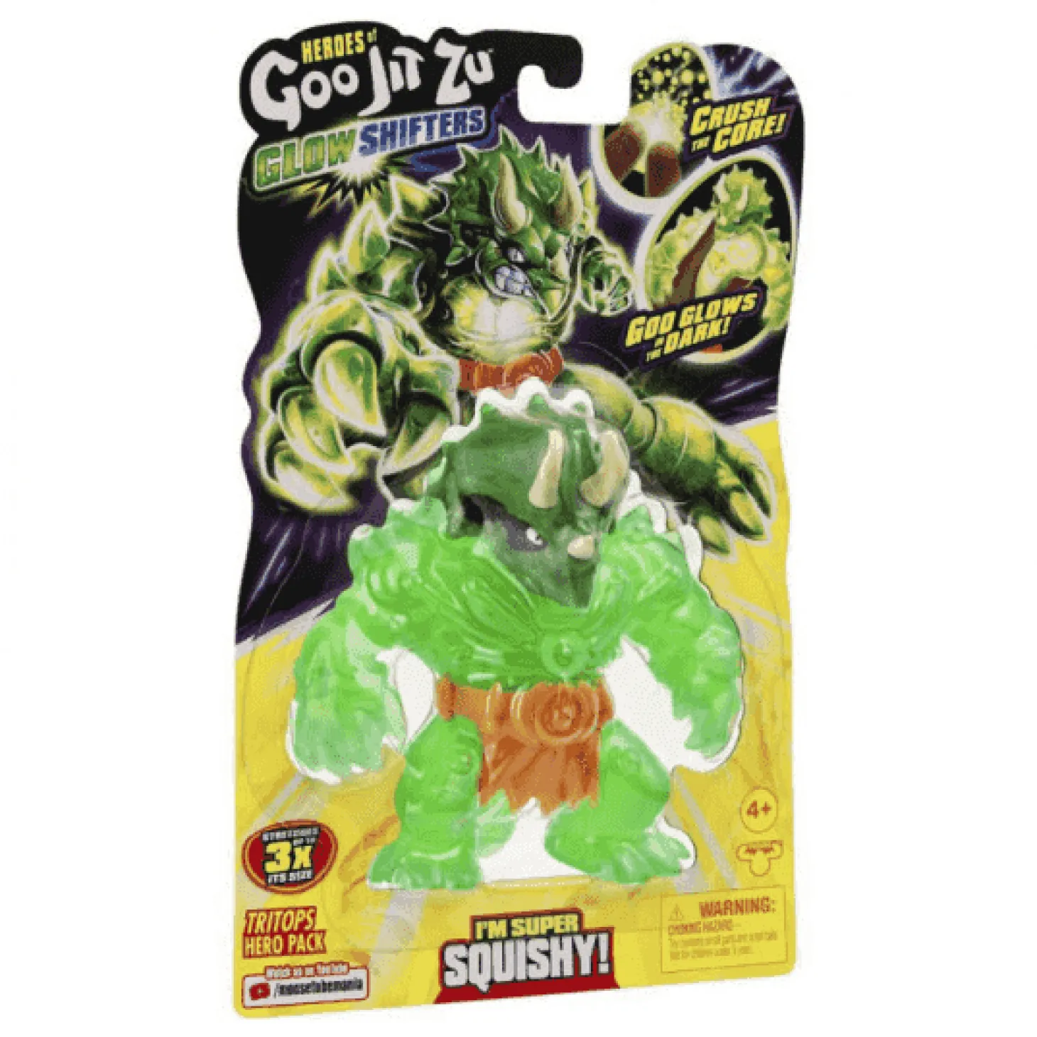 Goo Jit Zu Heroes Glow Shifters Tritops
