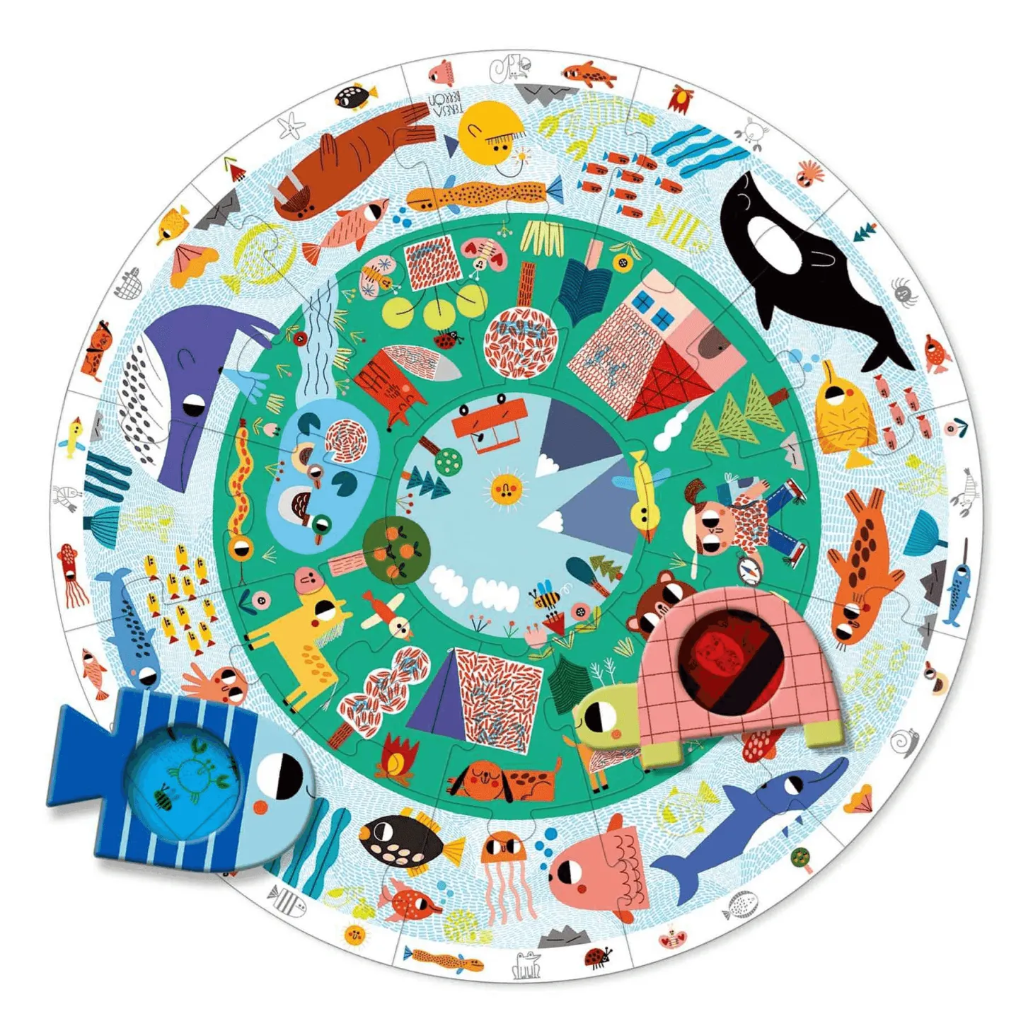 Goula Puzzle XXL Descubre Animales 25 Piezas