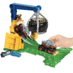 Hot Wheels Monster Trucks Arena Smashers Reto de Rhinomite
