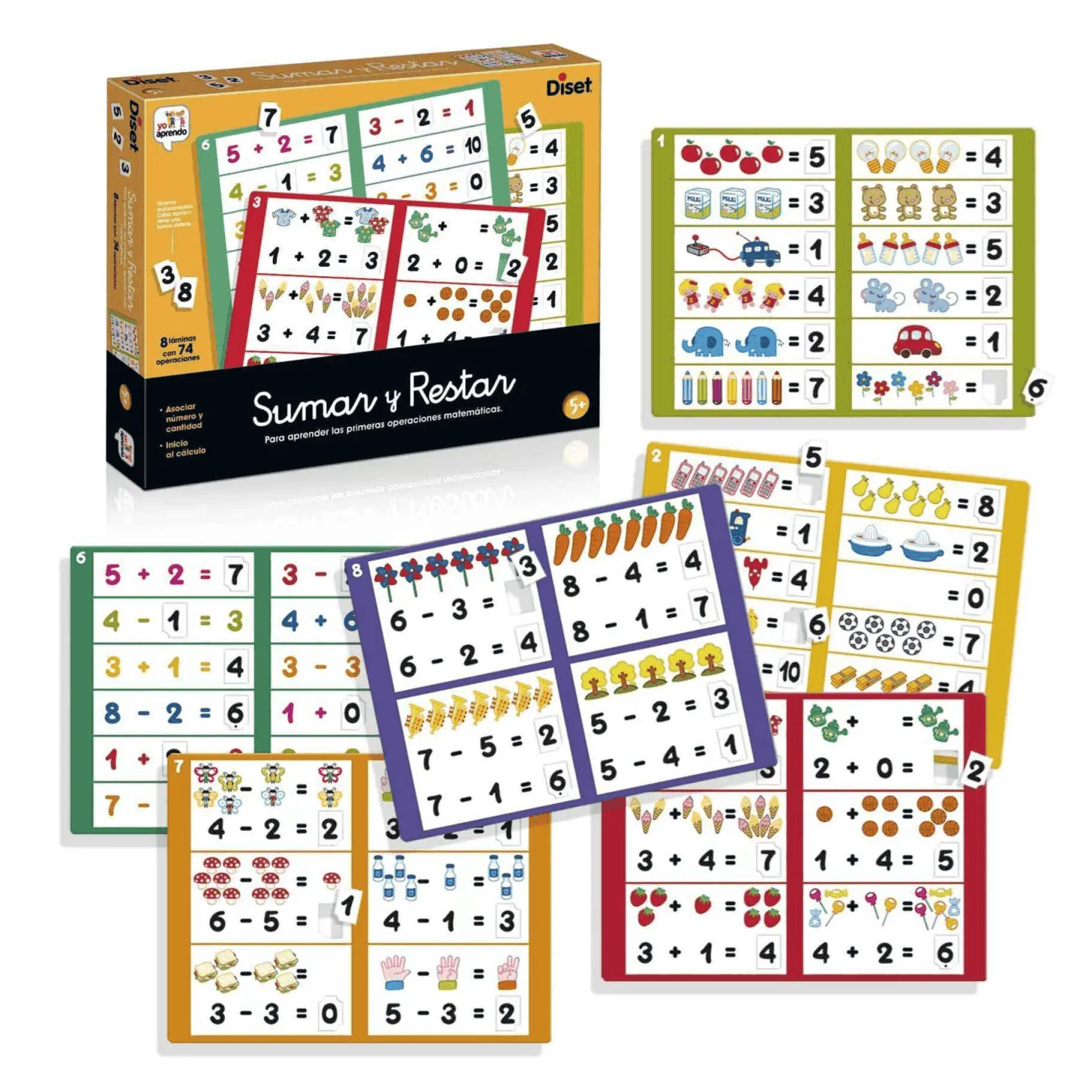 Juego Aprende a Sumar y restar | Juego Educativo