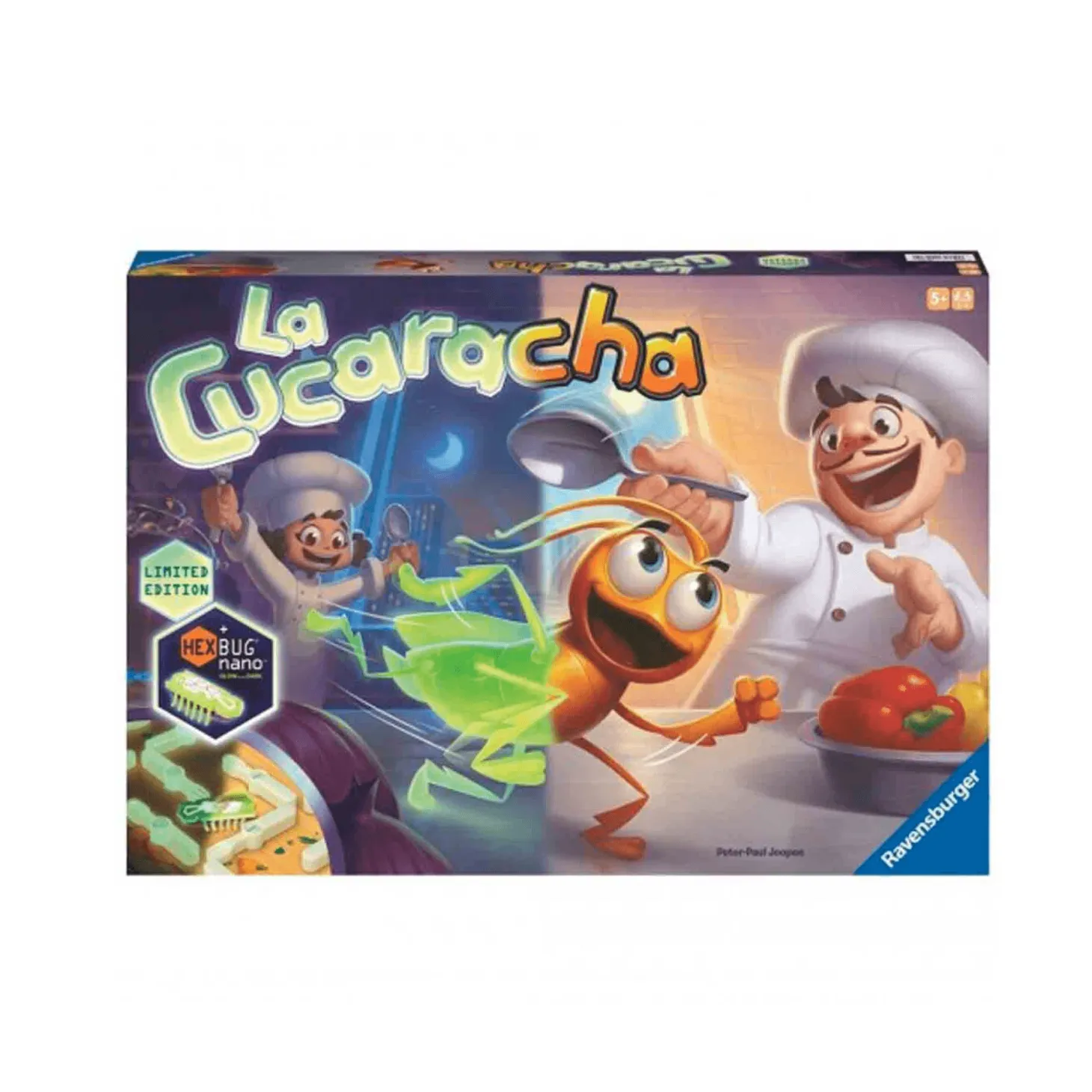 Juego De Mesa La Cucaracha Decima Edición Brilla En La Oscuridad