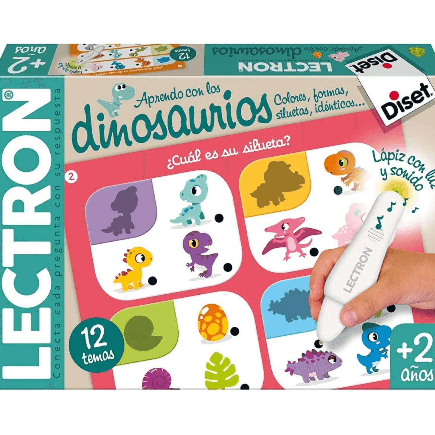 Juego Lectron Dinosaurios