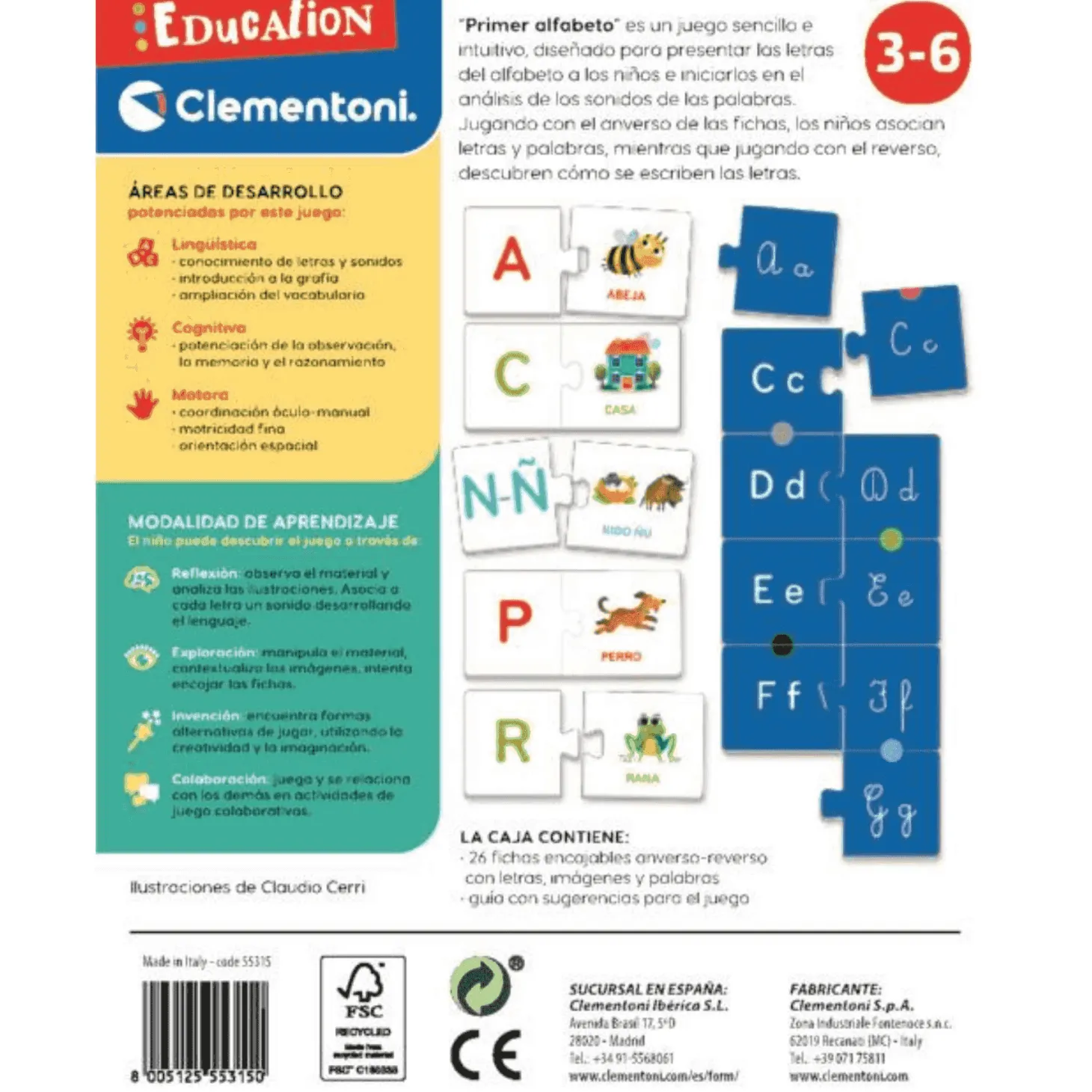 Juego Mi abecedario