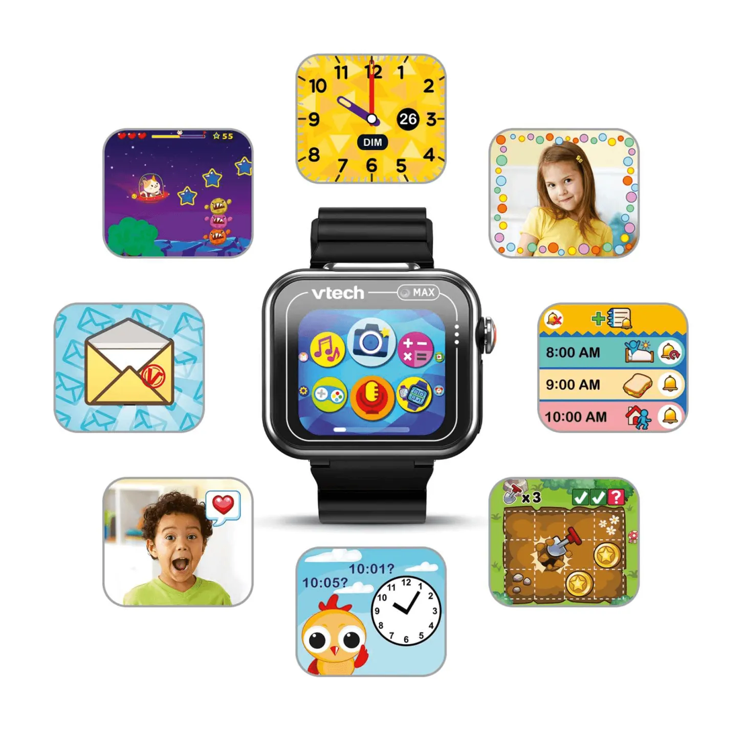 Kidizoom Smartwatch Max negro