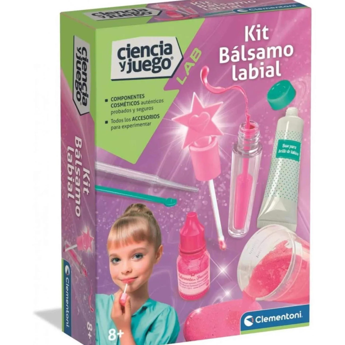 Kit Bálsamo Labial Clementoni | Crea Cosmética Natural en Casa