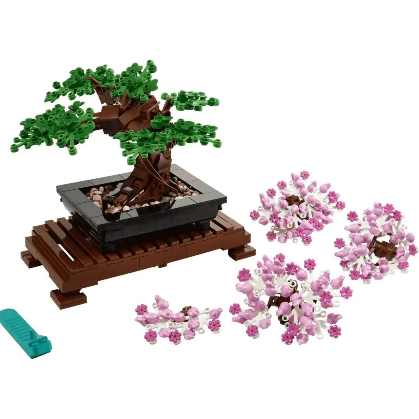 Kit de construcción LEGO 10281 Bonsái (878 piezas)