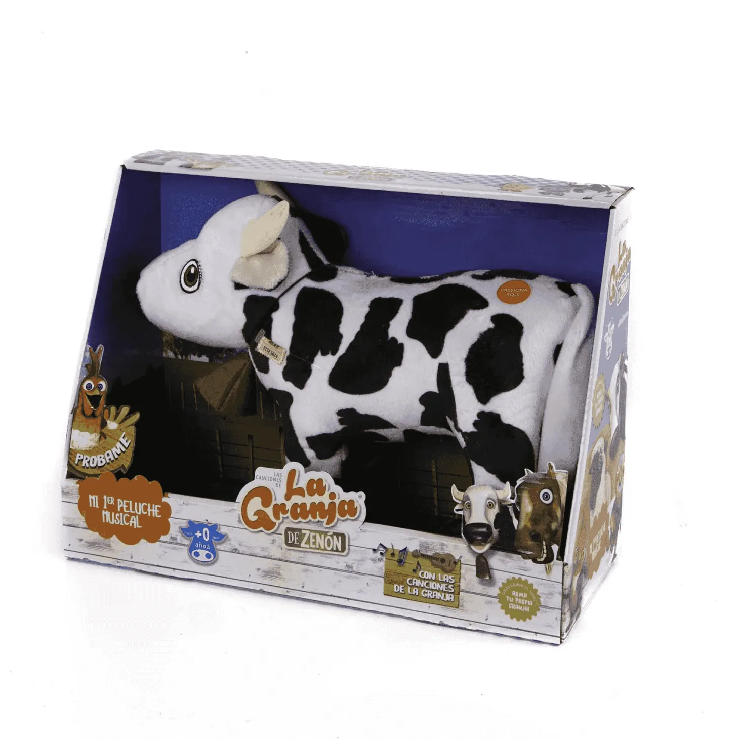 La Granja de Zenón Peluche Vaca Lola | Juguete Infantil